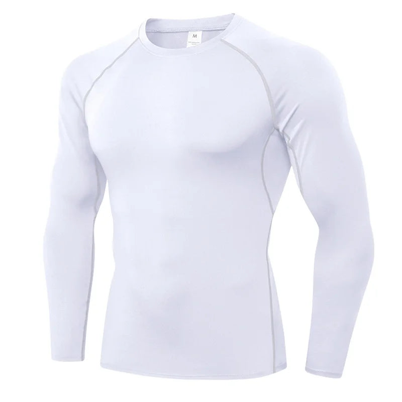 T-shirt de compression pour hommes - Tenue d'entraînement pour hommes