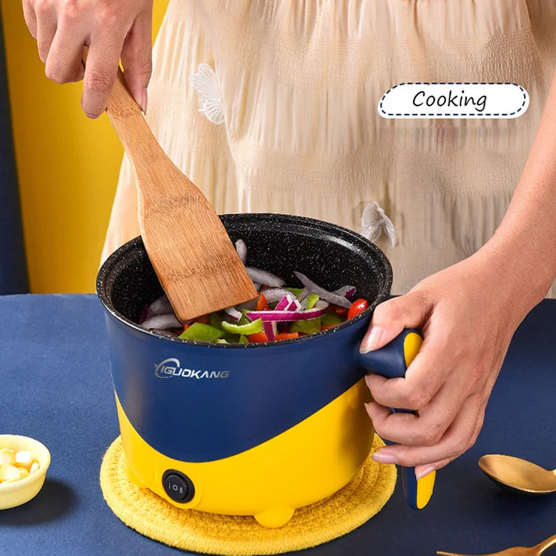 Double-Layer Mini Electric Non-Stick Pan