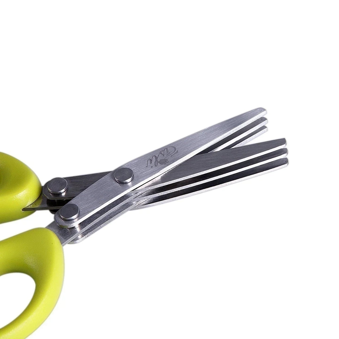 Multi-functional Stainless Steel 3/5 Layer Kitchen Scissors Pepper Cooking Tool