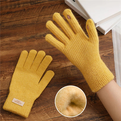 Fashionable Winter Knitted Touchscreen Gloves