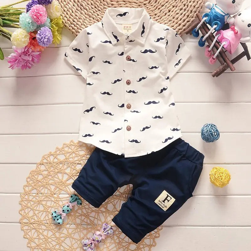 Short-Sleeved Printed Shirt - Baby Boy Clothes