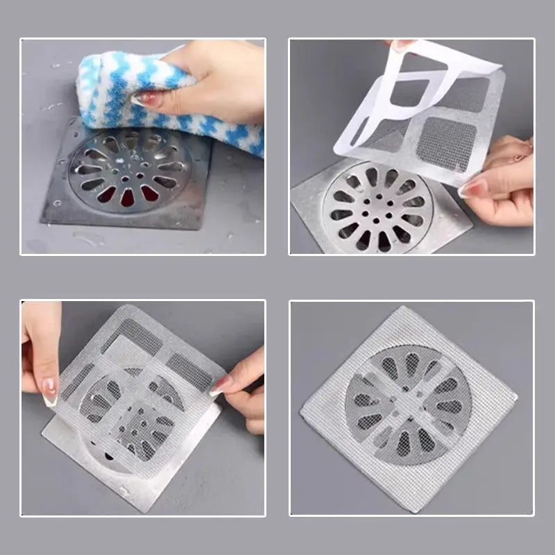 3/5PCS Disposable Shower Floor Drain Filter