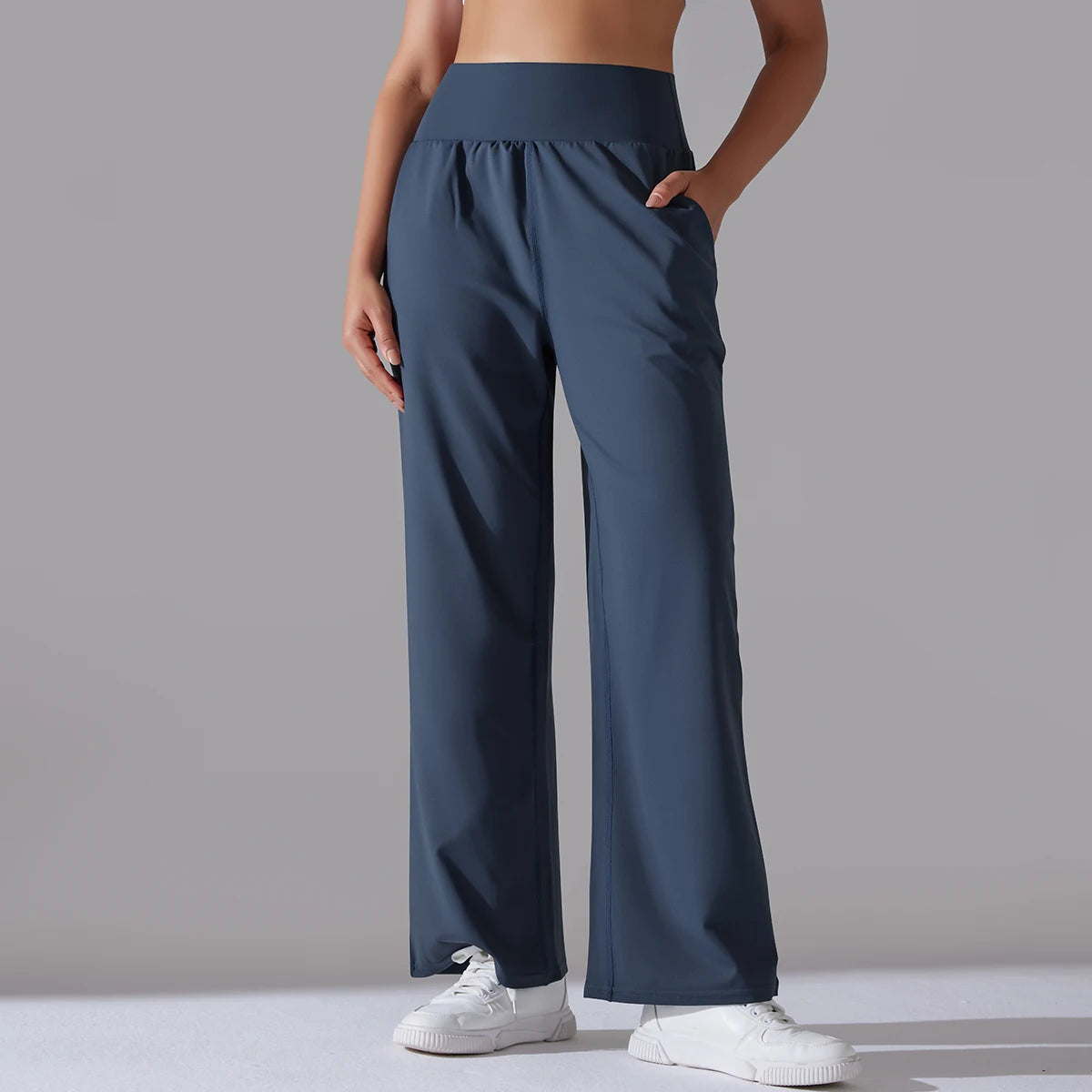 Wide Leg High Waist Yoga Pants