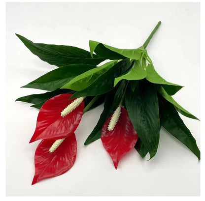 Stylish Artificial Anthurium Plants Home Decor
