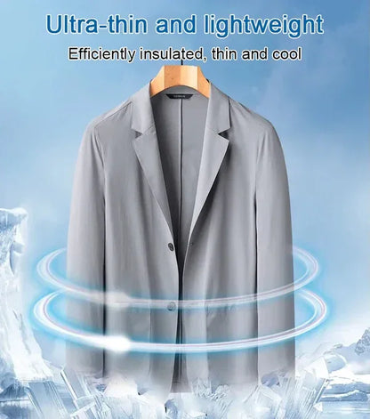 Leichter Sommerblazer für Herren – Slim Fit und atmungsaktiv