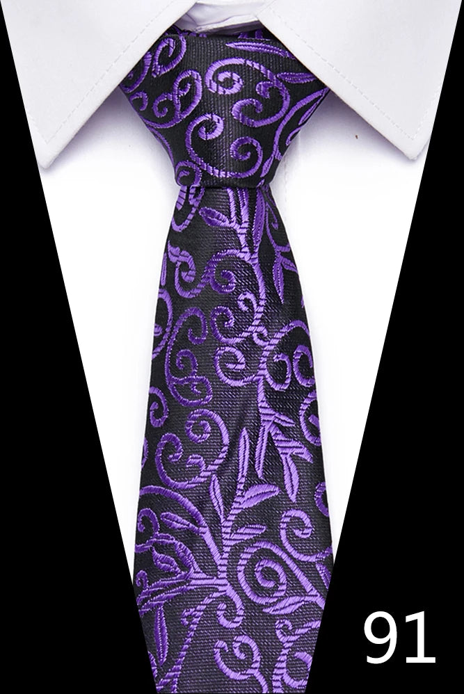 Handgefertigte blau-rot gestreifte Punktekrawatte für Männer