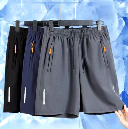 Ice Silk Men's Summer Shorts | Quick-Dry & Breathable