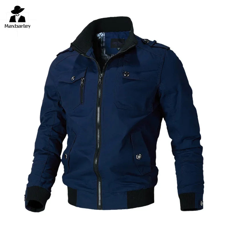 Veste de camping coupe-vent MA-1 Cargo pour homme