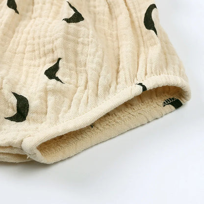 Freizeit-Set aus T-Shirt und Shorts mit Print für Kinder