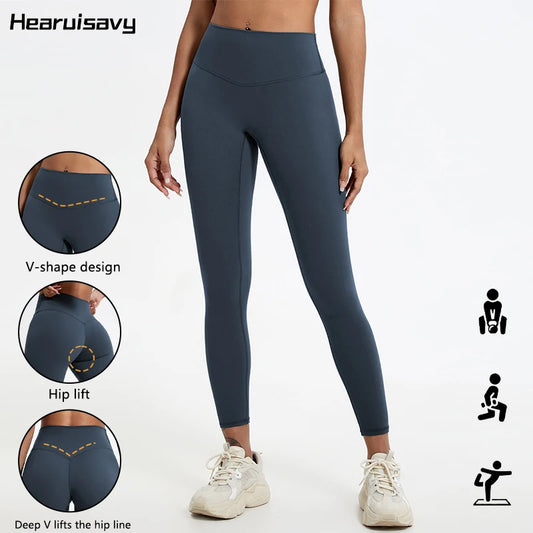 Leggings de yoga push-up taille haute à séchage rapide pour femme 