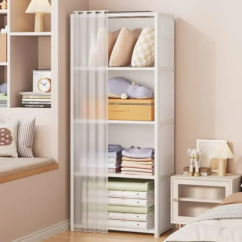 Dustproof Multi-layer Wardrobe Storage Rack