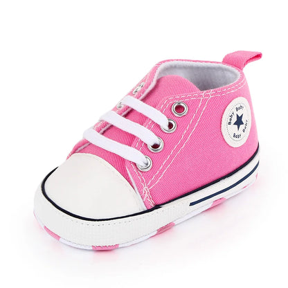 Baby Girls Boys Lightweight Non Slip Comfortable Indoor Outdoor Walking Sneakers