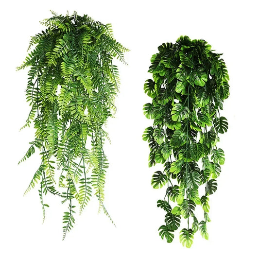 Artificial Monstera Leaf Vines Wall Decor Garland