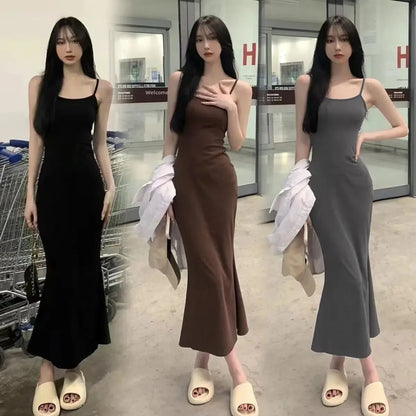 Robes maxi moulantes à manches courtes pour femmes