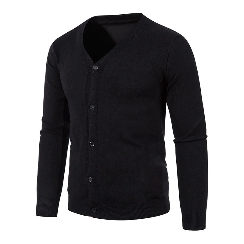 Slim Fit V-neck Knitted Slim Fit Thin Sweater