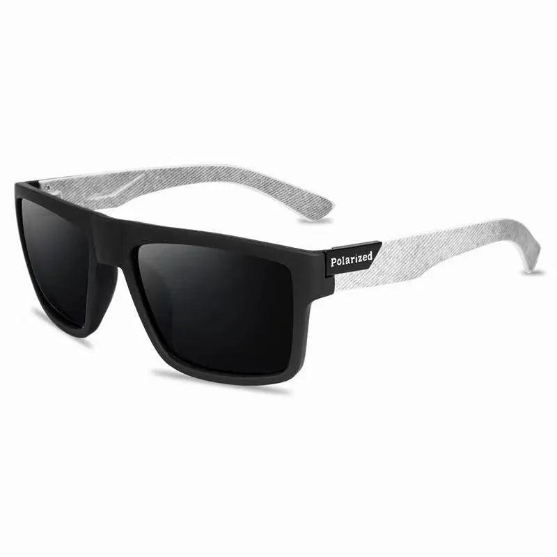 Men's Classic Square UV400 Polarized Beach Sunglasses