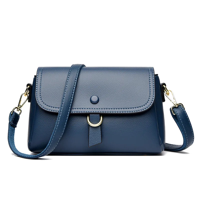 Sac bandoulière uni pour femme