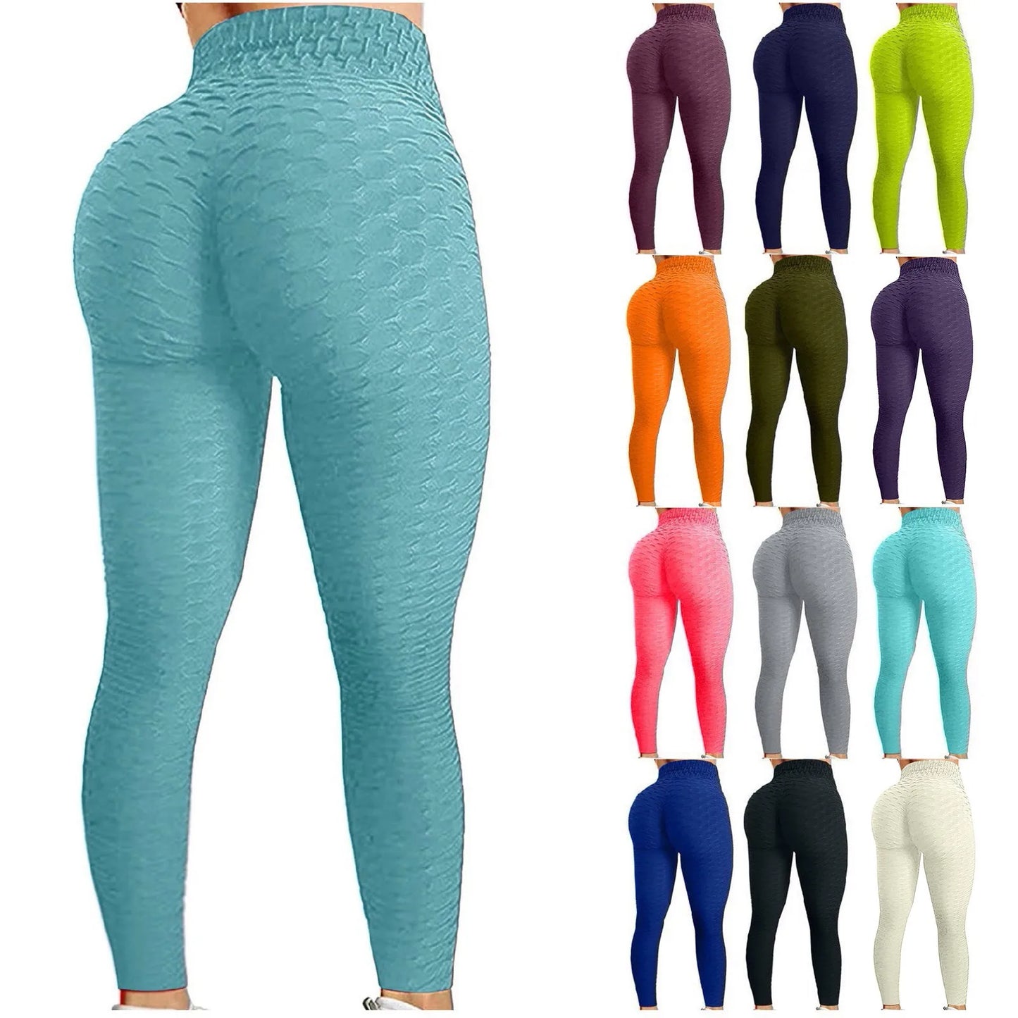 Women's High-Waist Yoga and Gym Leggings