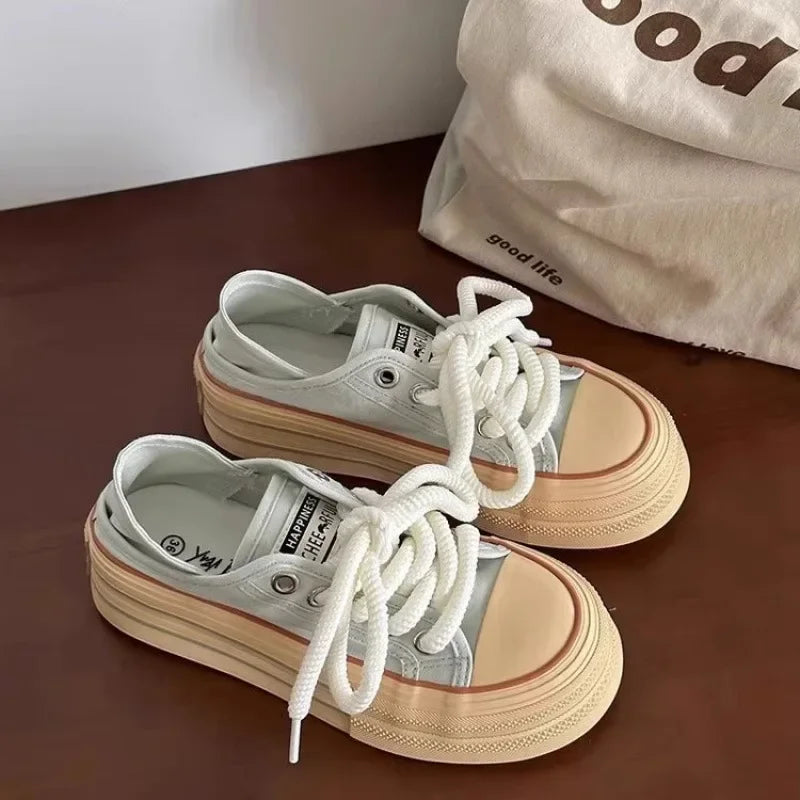 Women's Platform Chunky Thick Sole Sneakers