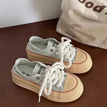 Women's Platform Chunky Thick Sole Sneakers