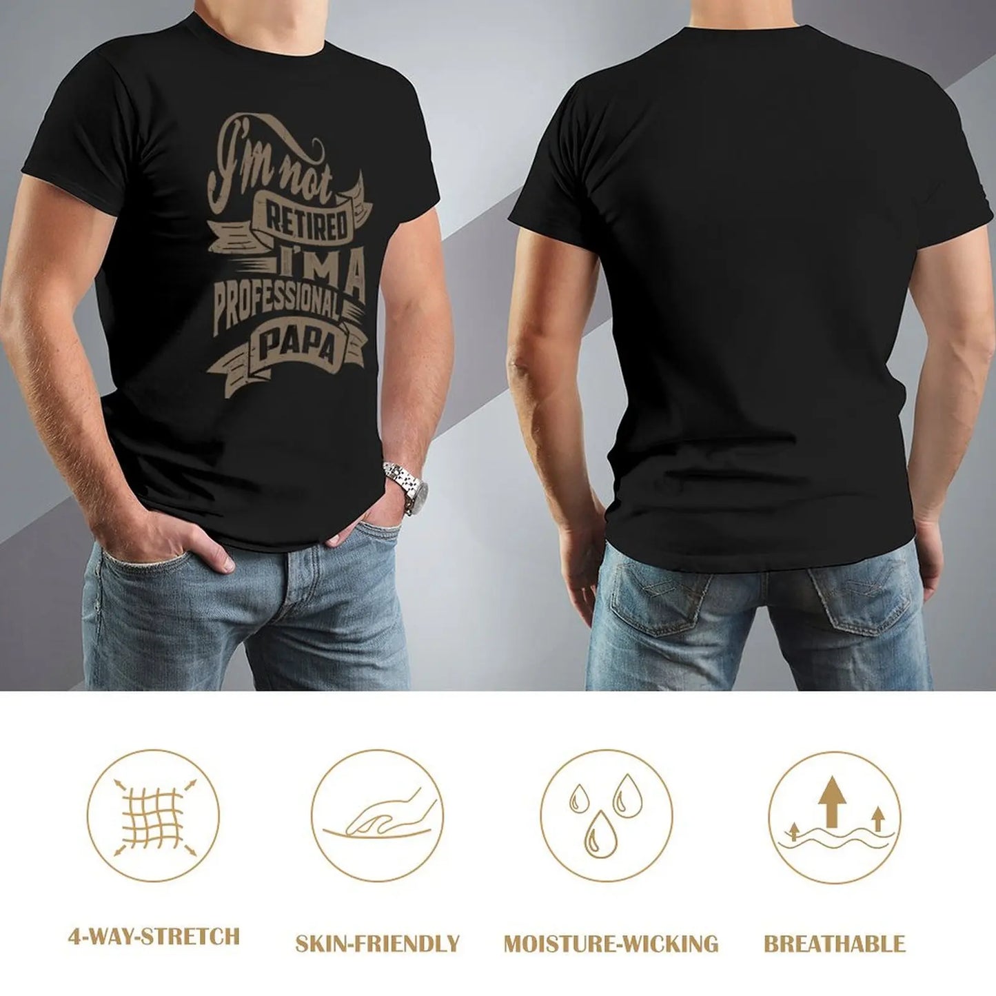 T-shirt à manches courtes pour hommes de musculation