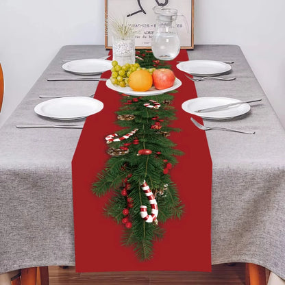 Merry Christmas Home Table Decor Runner