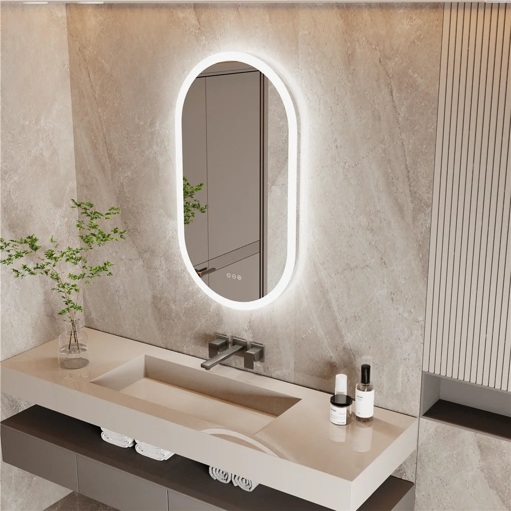 Waterproof Bathroom Light Vanity Mirror