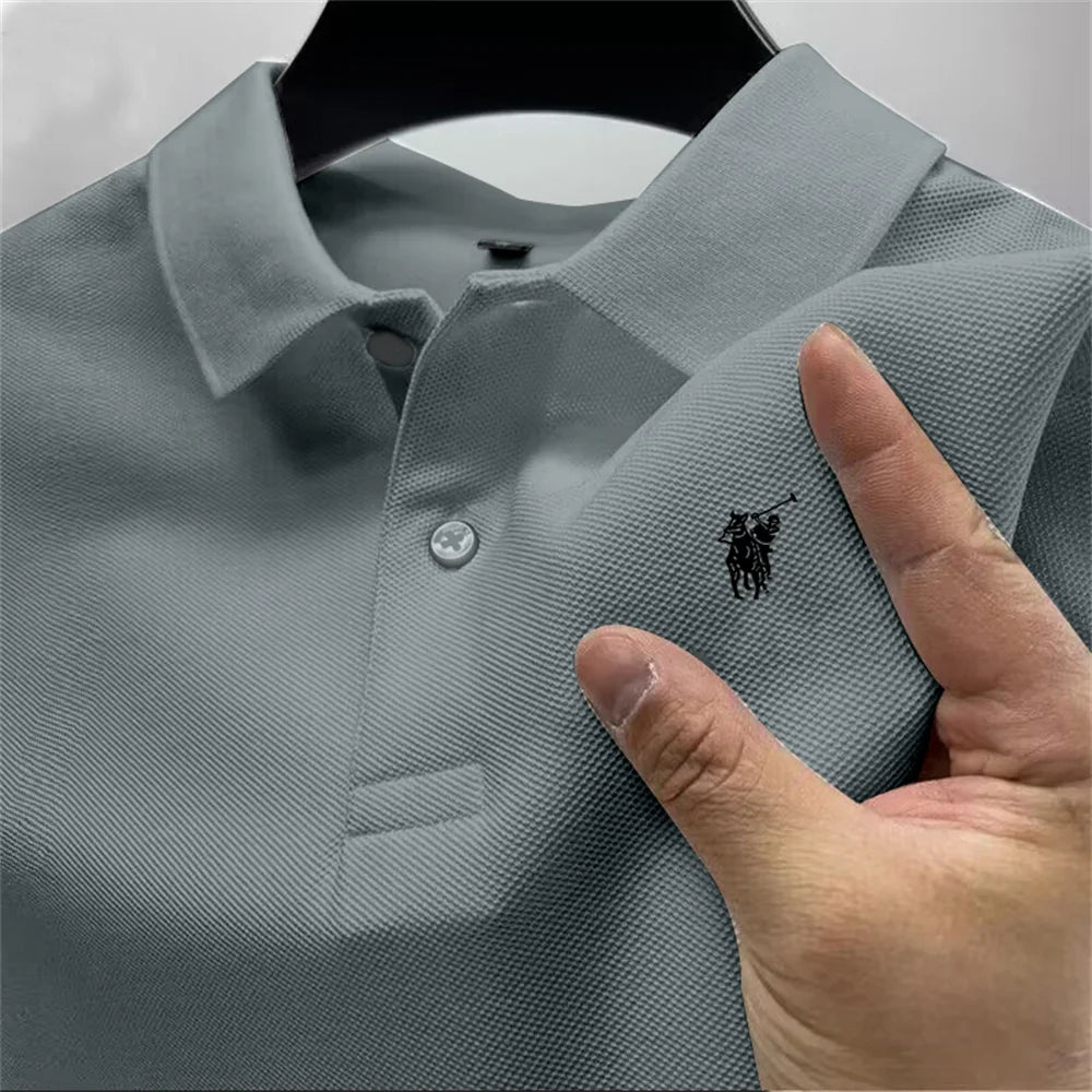 Polo d'été haut de gamme pour homme