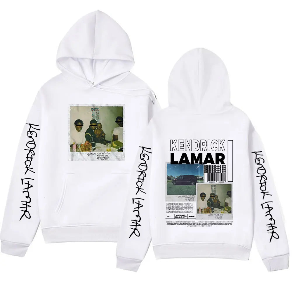 Sweat à capuche surdimensionné Good Kid de Kendrick Lamar