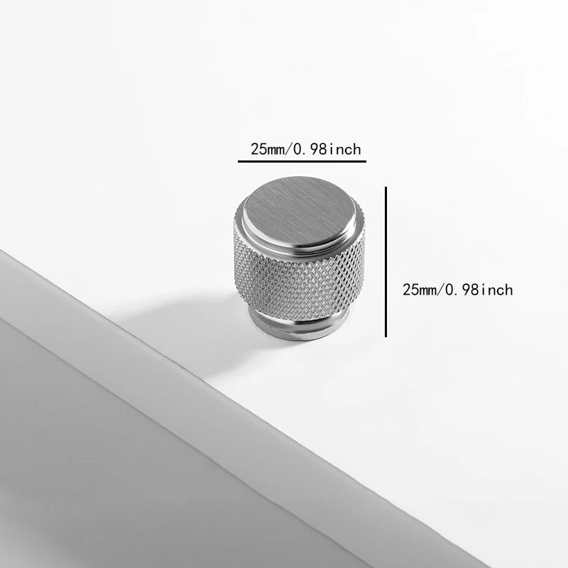 Minimalist Single Hole Round Cabinet Knobs