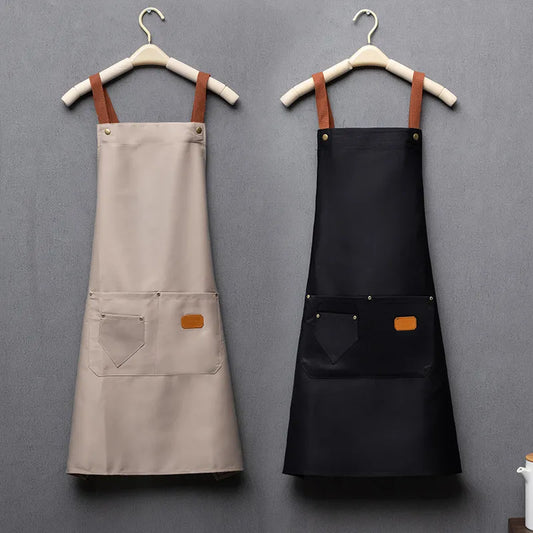 Woman & Men Kitchen Aprons - Chef Work Apron