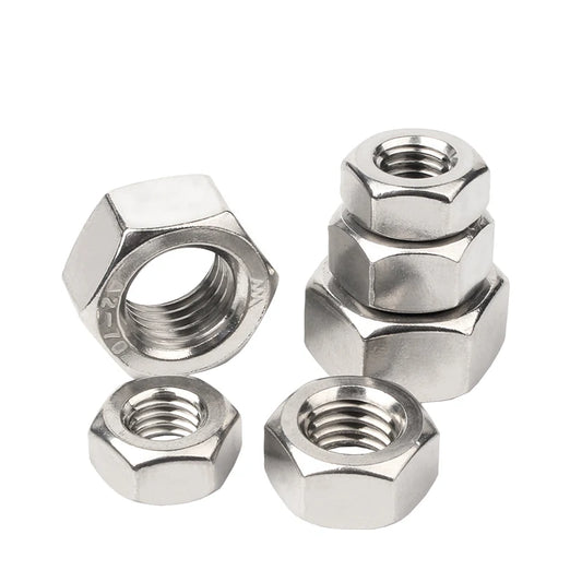 Stainless Steel Hex Various Sizes Nuts