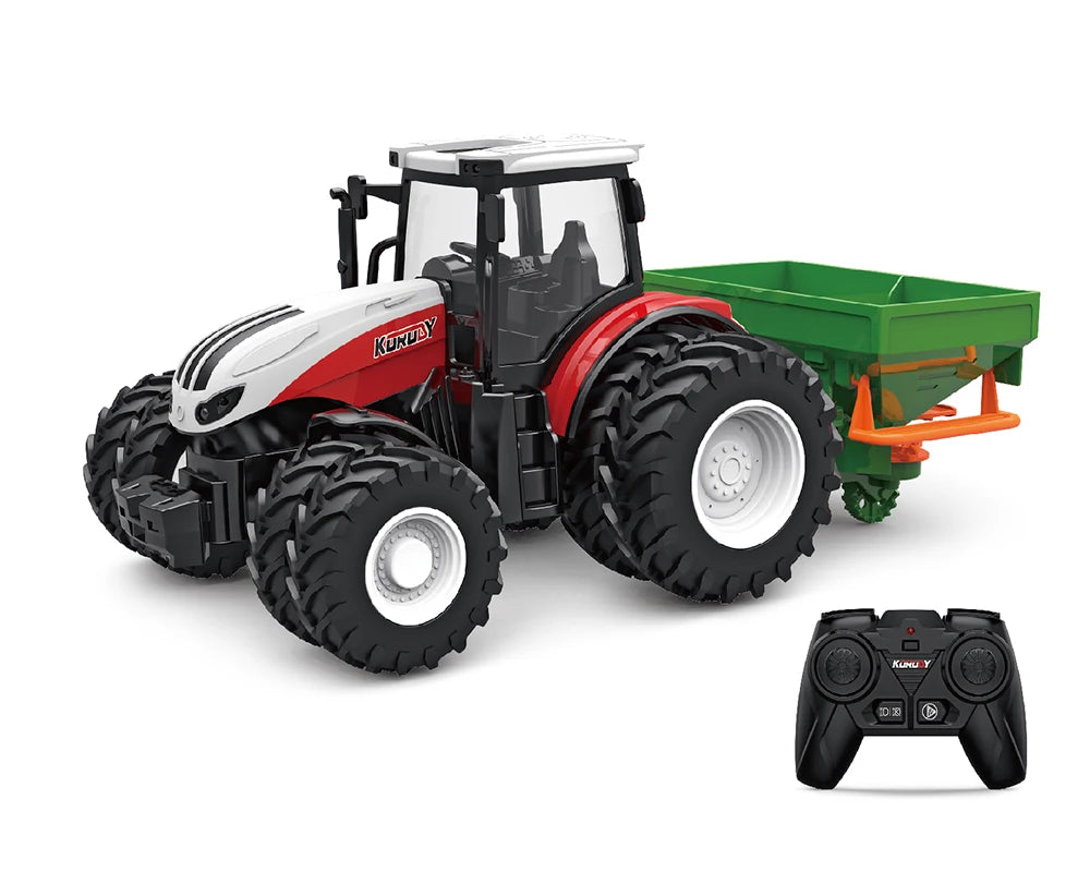 Remote Control Farming Truck - Simulated Tractor Trailer