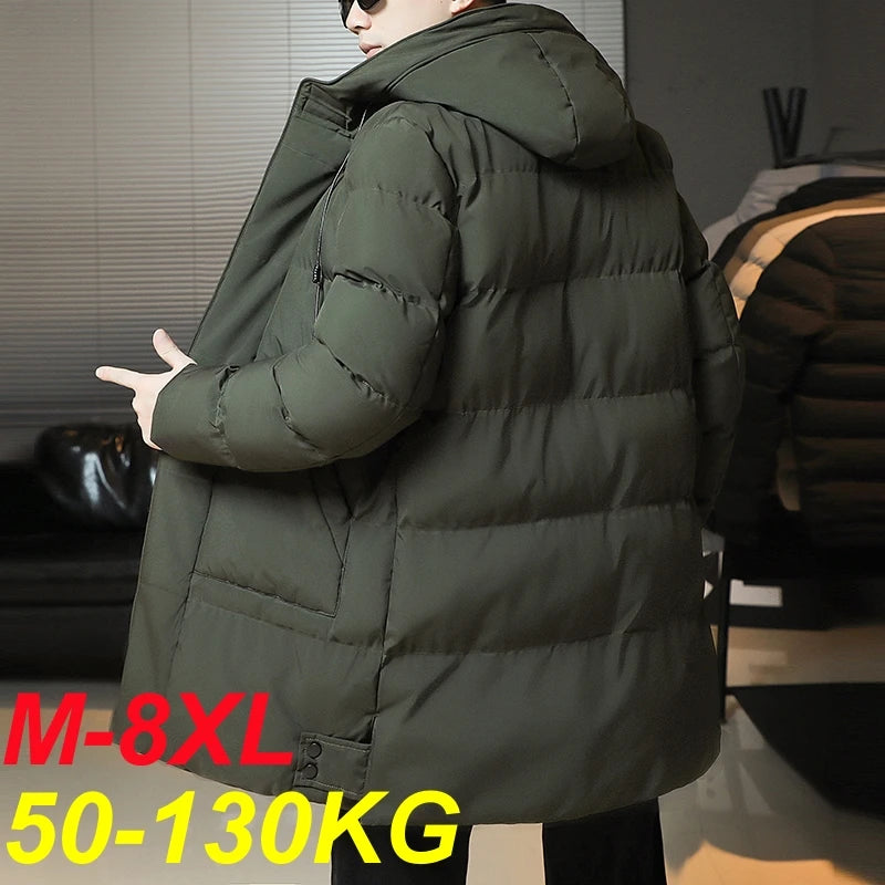 Men's Thick Warm Winter Parka Jacket