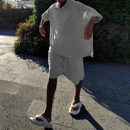 Ensemble décontracté d'été polyvalent pour hommes
