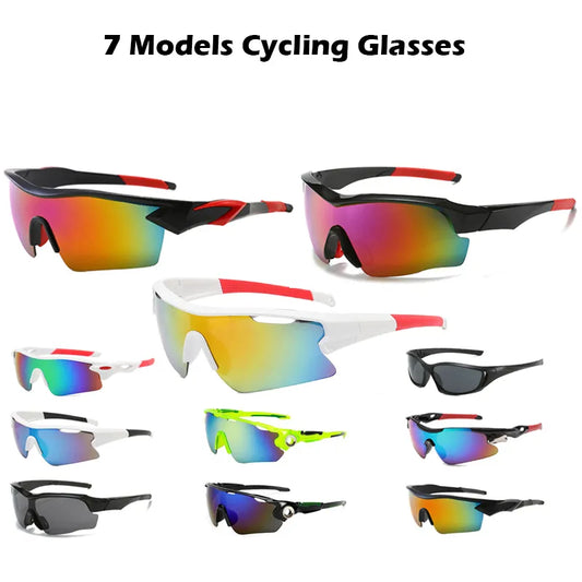 Winddichte Fahrrad-Sonnenbrille, Outdoor-Sportbrille