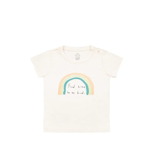 Korean Rainbow Print Kids' Summer Tee