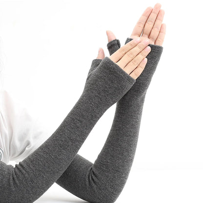 Manches longues en cachemire pour femme