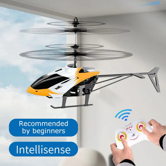 Gesture-Sensing Mini RC Helicopter with Flashing Lights