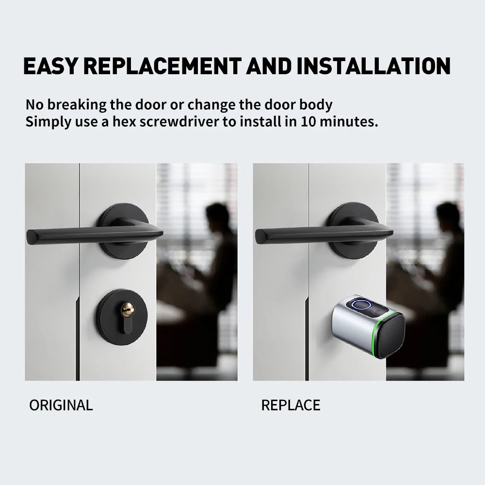 RAYKUBE S1 Tuya BLE Smart Door Lock