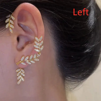 Luxury Star Butterfly Ear Cuffs