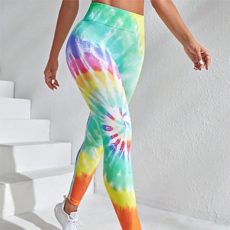 Seamless High Waisted Leggings and Top Set