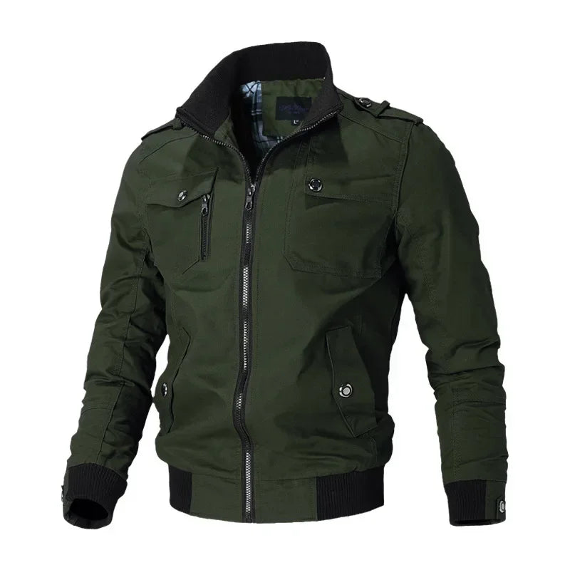 Veste de camping coupe-vent MA-1 Cargo pour homme