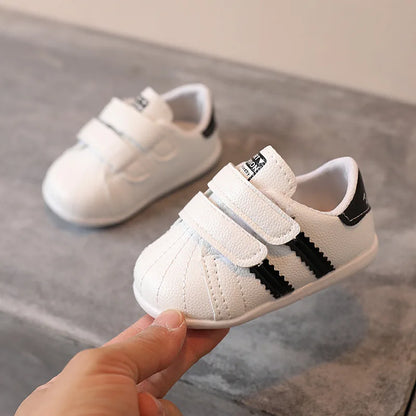 Baby Jungen Mädchen Weiche Sohle Kleinkinder Walk Rutschfeste Turnschuhe