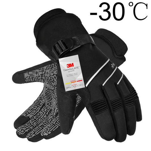 Waterproof Ski Gloves with Thinsulate Insulation