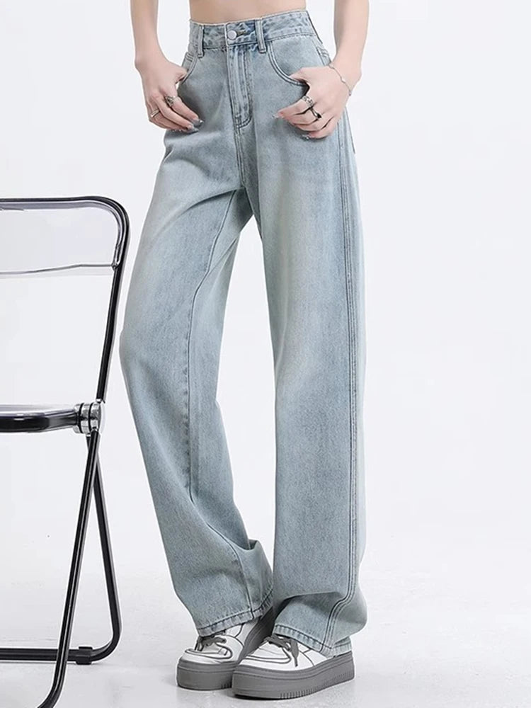 Women's High-Waisted Y2K Jeans