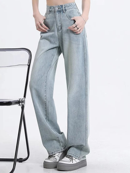 Women's High-Waisted Y2K Jeans