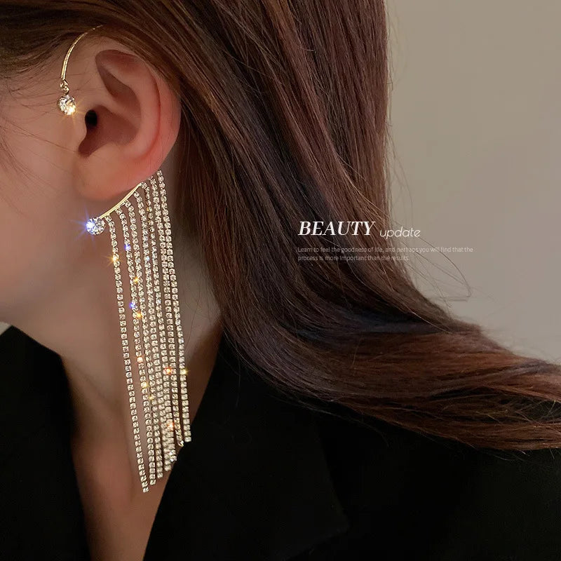 Luxury Star Butterfly Ear Cuffs