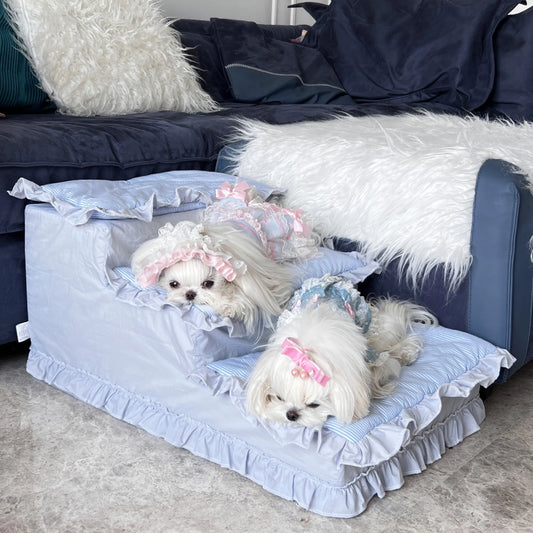 Double Step Cute Pets Bed