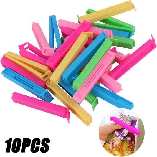 Portable Food Bag Sealing Clips (3-10PCS)